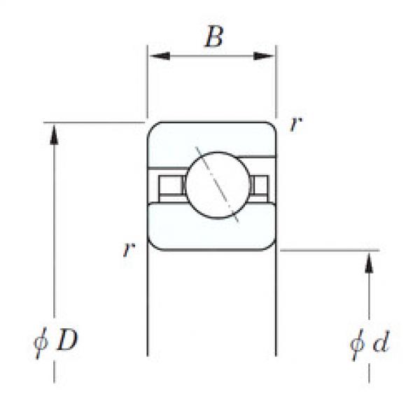 المحامل KBA065 KOYO #1 image