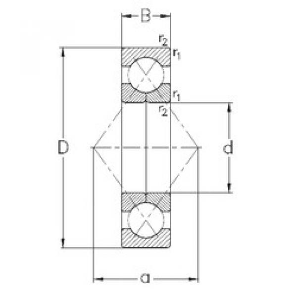 المحامل QJ206-MPA NKE #1 image