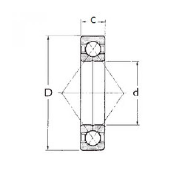 المحامل QJ307 FBJ #1 image