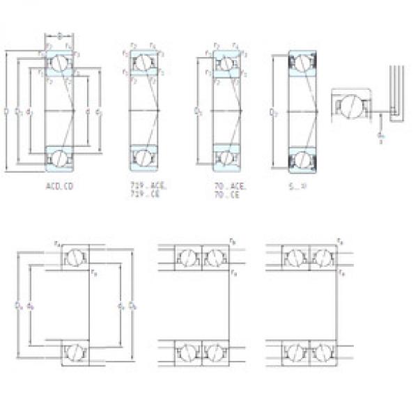 المحامل S71912 ACD/HCP4A SKF #1 image