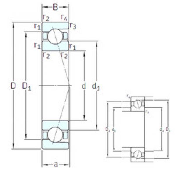 المحامل SEA110 /NS 7CE1 SNFA #1 image