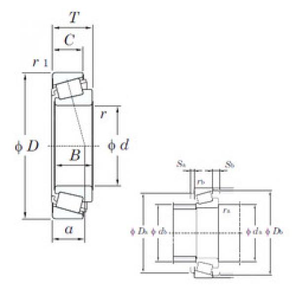 المحامل 841R/832 KOYO #1 image