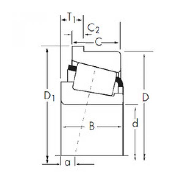 المحامل 86650/86100-B Timken #1 image