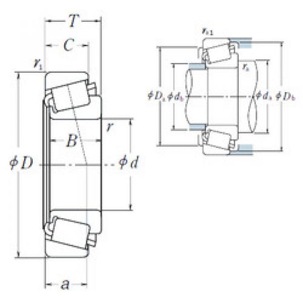 المحامل LM29749/LM29710 NSK #1 image