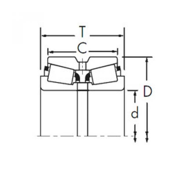 المحامل 33275/33462D+X4S-33275 Timken #1 image