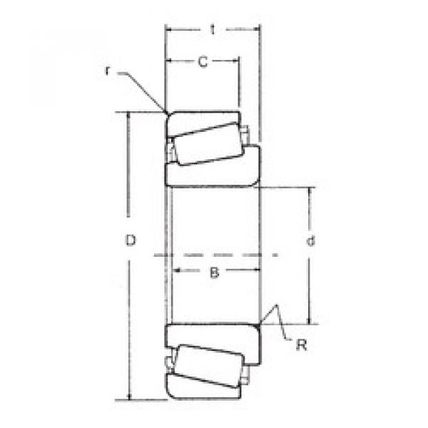 المحامل JM205149/JM205110 FBJ #1 image