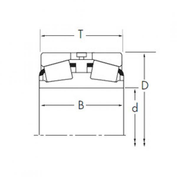 المحامل H432549D/H432510+H432510EA Timken #1 image