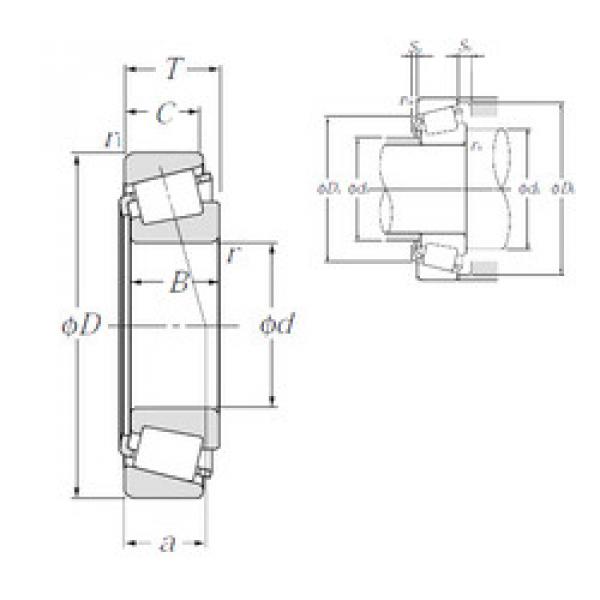 المحامل 4T-30310D NTN #1 image