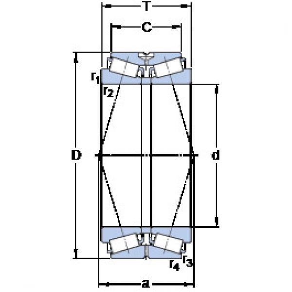 المحامل BT2B 332446 SKF #1 image