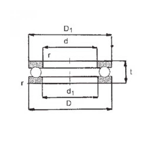 المحامل 51106 FBJ #1 image