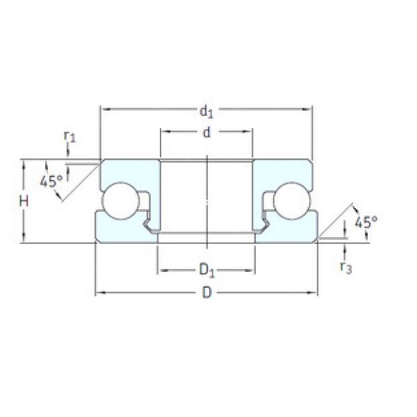 المحامل 51105V/HR22T2 SKF #1 image