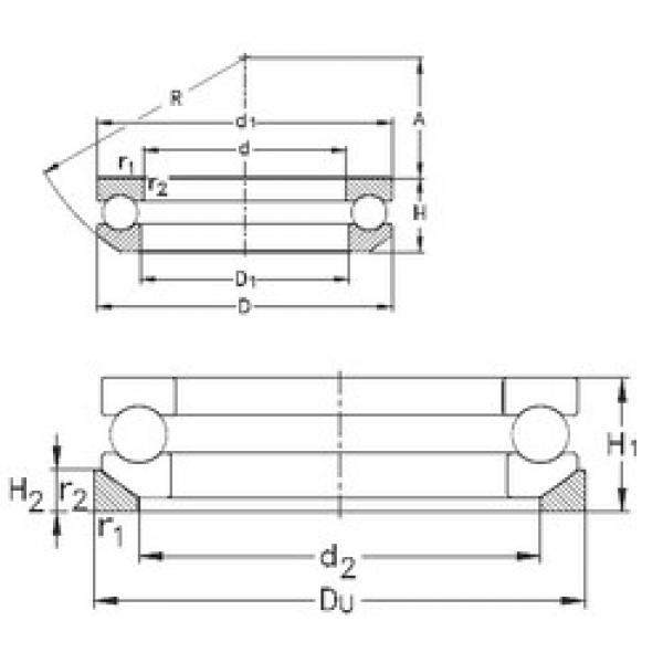 المحامل 53407+U407 NKE #1 image