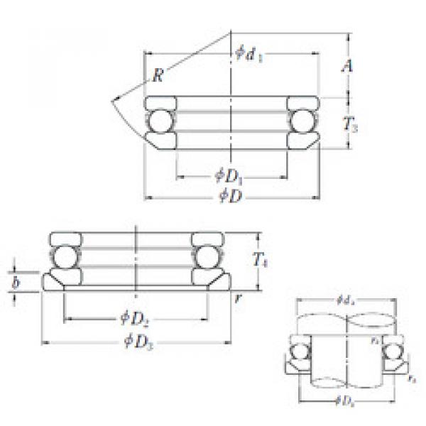 المحامل 53338XU NSK #1 image