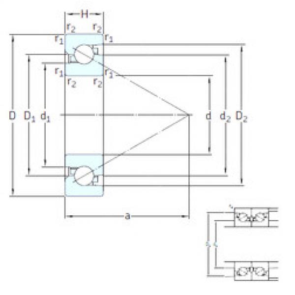 المحامل BS 250 7P62U SNFA #1 image