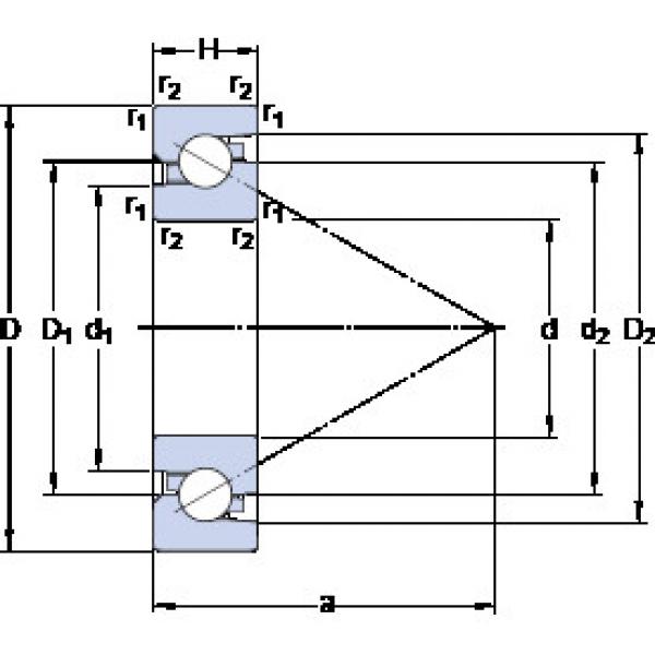 المحامل BSA 209 C SKF #1 image