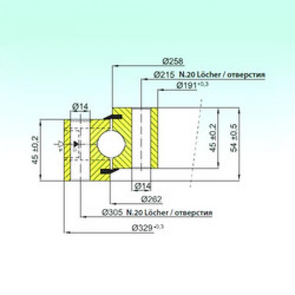 المحامل NB1.20.0260.201-1PPN ISB #1 image