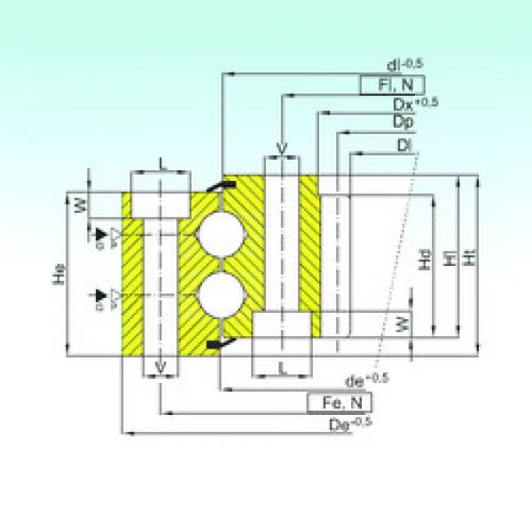 المحامل ZB2.25.1103.401-1SPPN ISB #1 image