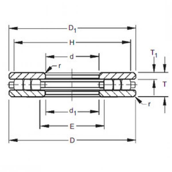 المحامل 80TP136 Timken #1 image