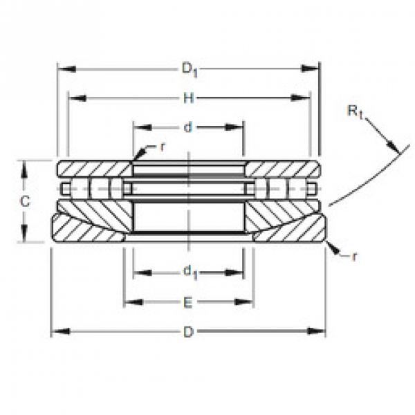 المحامل 30TPS108 Timken #1 image