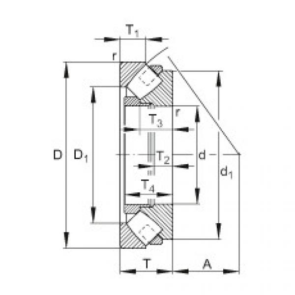 المحامل 292/950-E-MB FAG #1 image