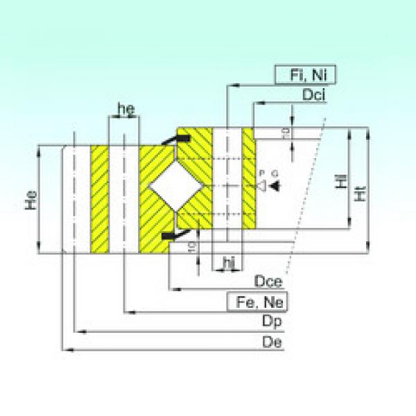 المحامل ER1.50.2810.400-1SPPN ISB #1 image