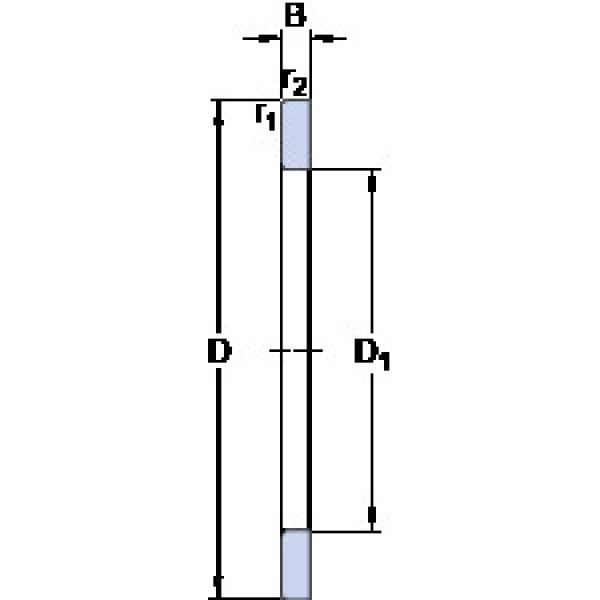 المحامل GS 81136 SKF #1 image