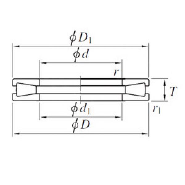 المحامل T1120V KOYO #1 image