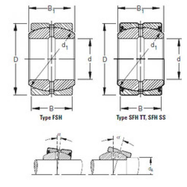 المحامل 280FSH430 Timken #1 image