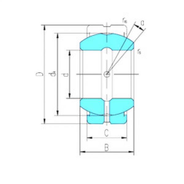 المحامل GE80ES-2RS LS #1 image