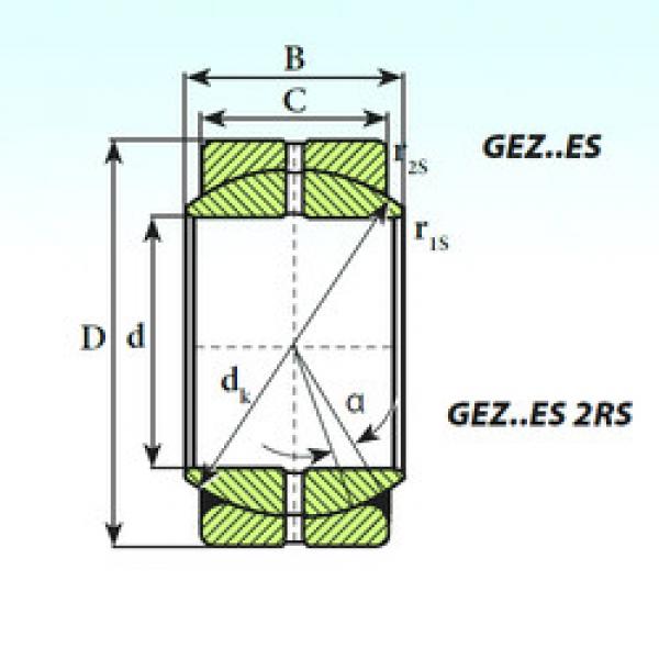 المحامل GEZ 31 ES 2RS ISB #1 image