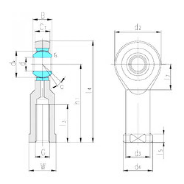 المحامل SI17ET-2RS LS #1 image