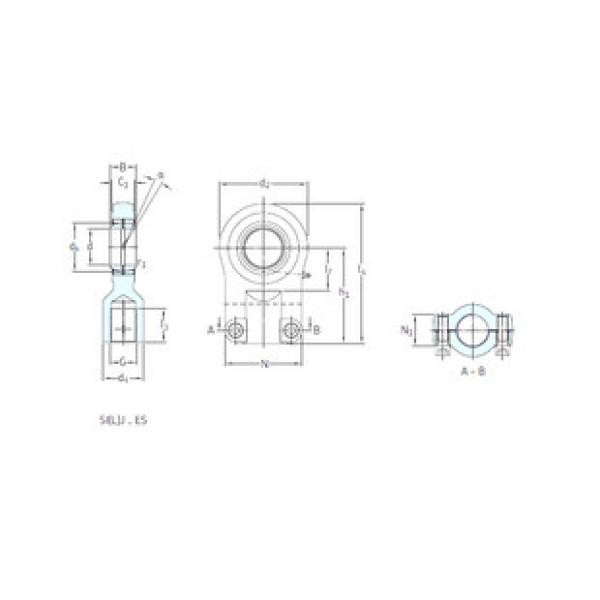 المحامل SILJ60ES SKF #1 image