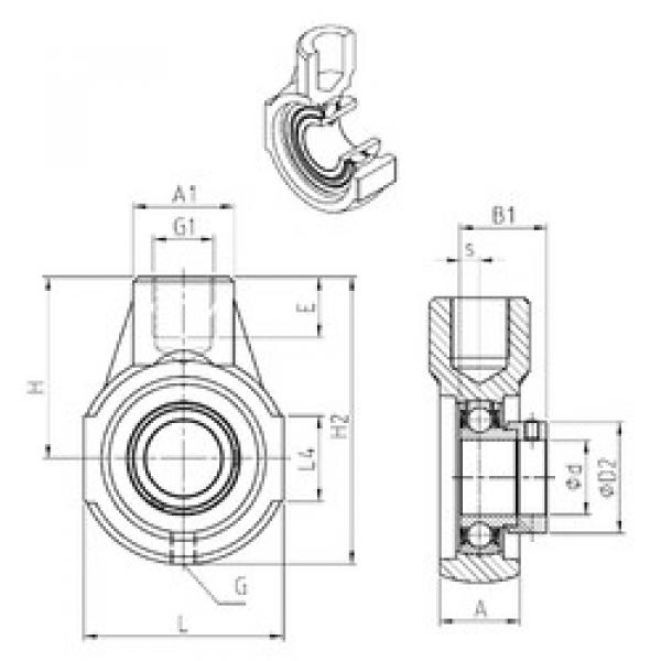 المحامل ESEHE204 SNR #1 image