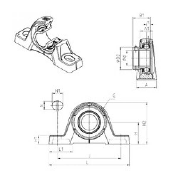 المحامل ESPE203 SNR #1 image