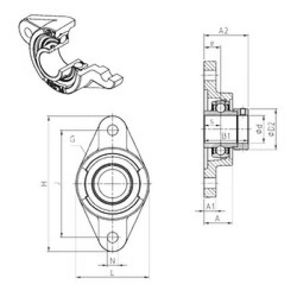 المحامل EXFL313 SNR #1 image