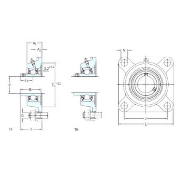 المحامل FY 2.3/16 WF SKF #1 image