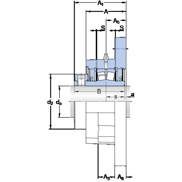 المحامل FYR 2 11/16-3 SKF #1 image