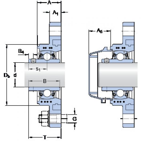 المحامل FYTWK 1.3/16 YTA SKF #1 image