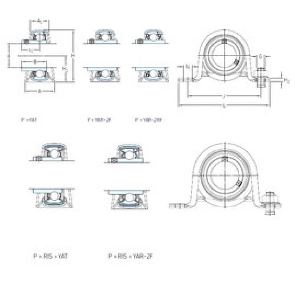 المحامل P 45 TR SKF #1 image