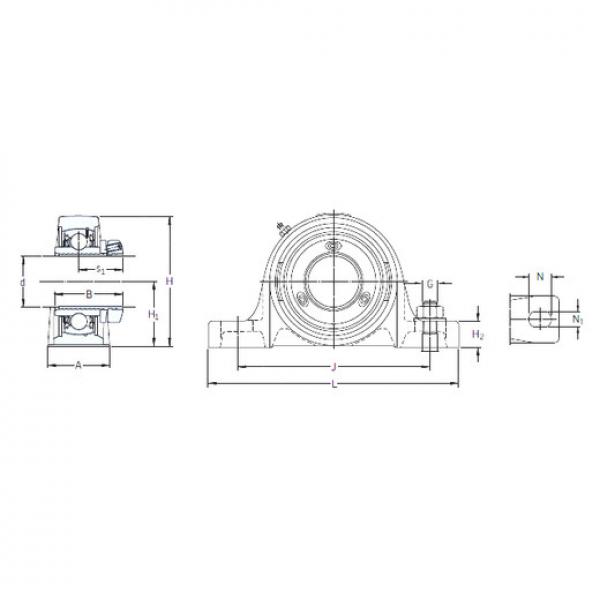 المحامل SY 1.3/16 PF/AH SKF #1 image