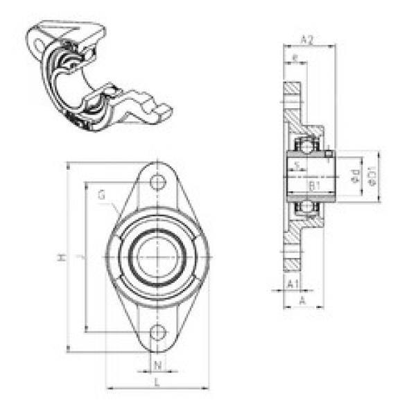 المحامل UCFL210 SNR #1 image