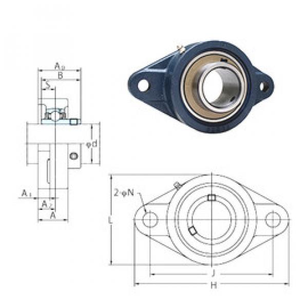 المحامل UCFL215-47E FYH #1 image