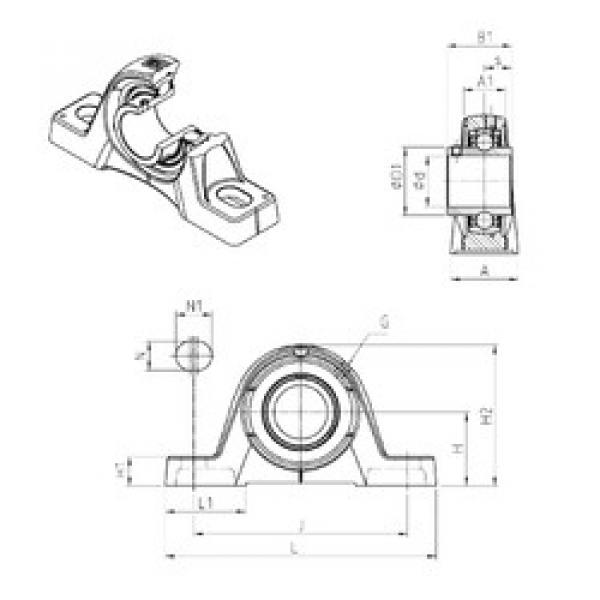 المحامل UCPE210 SNR #1 image