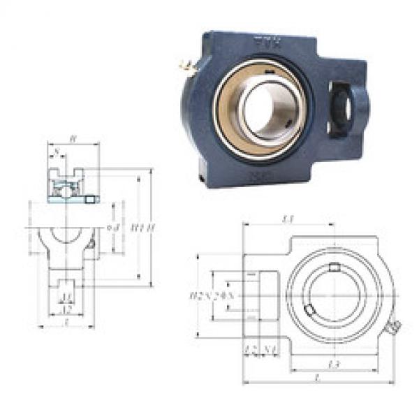 المحامل UCT202-10E FYH #1 image