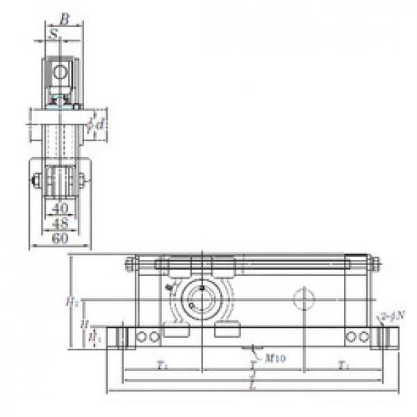 المحامل UCTL207-100 KOYO #1 image