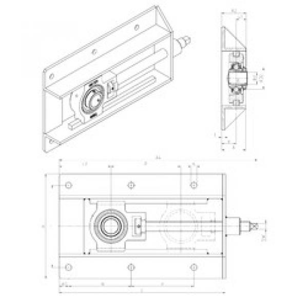 المحامل UKT205H+WB SNR #1 image