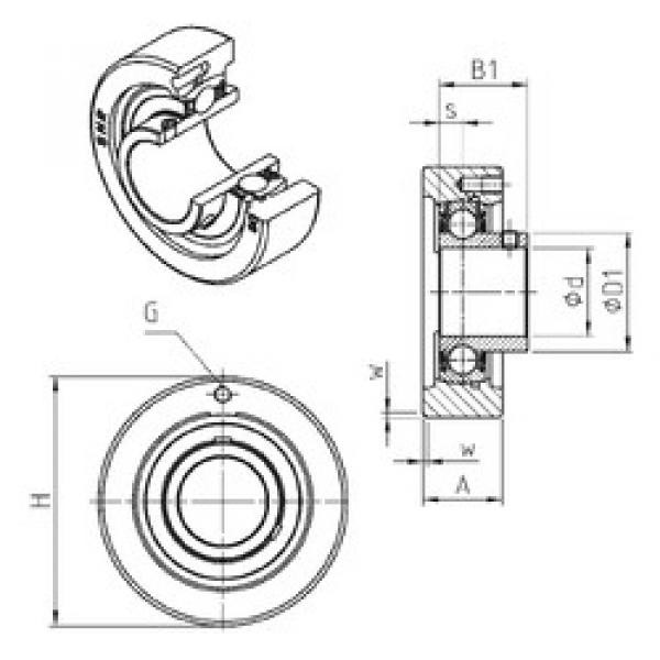 المحامل USC210 SNR #1 image