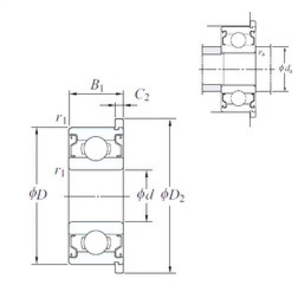 المحامل WMLFN8012 ZZ KOYO #1 image