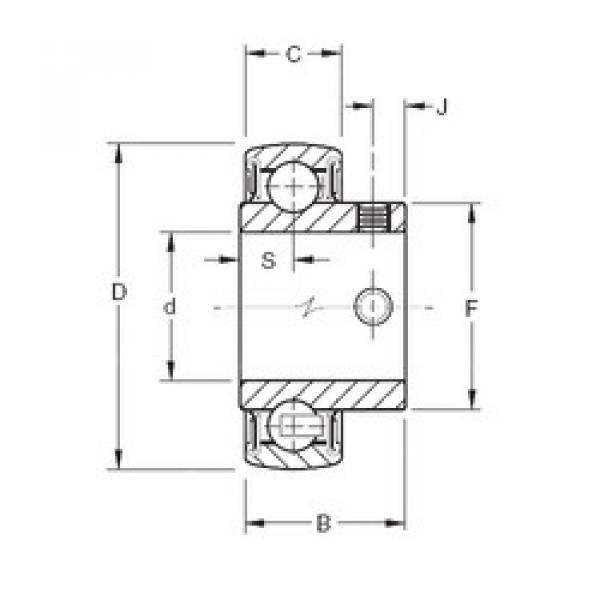 المحامل YA008RRB Timken #1 image