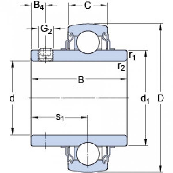 المحامل YAR 206-2FW/VA228 SKF #1 image